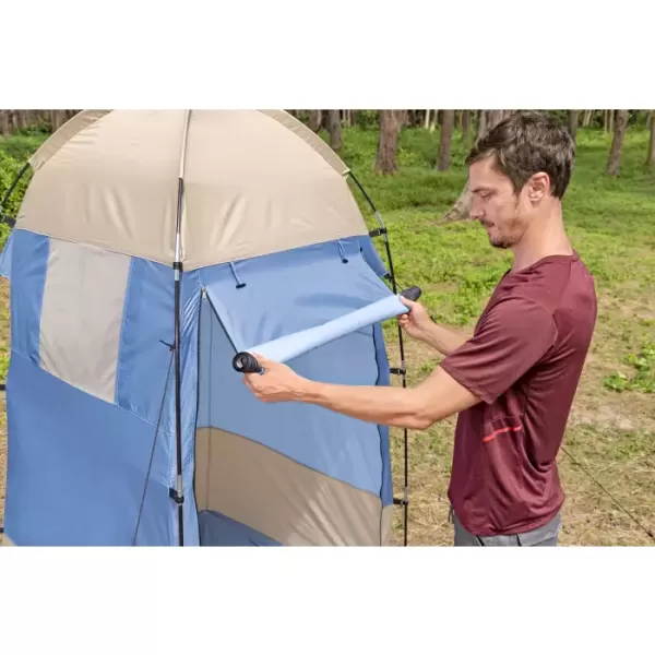 Палатка-кабинка 1-местная 110х110х190см "Station Port" 1 слой, 170T polyester PA, 300мм, 110гр/м2 PE, Bestway 68002 BW