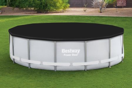 Тент для бассейнов 396см (Fast Set, Steel Pro, Power Steel) и 360x120см (Hydrium), D401см, Bestway 58292 BW