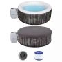 СПА-бассейн 132/180х66см "Bahamas AirJet" 669л, круглый, аэромассаж, Bestway 60005 BW