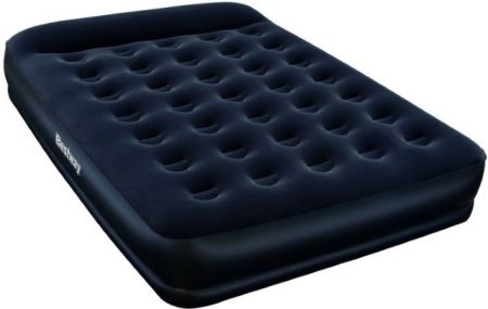 Надувная кровать Restaira Air Bed with Ac Air Pump(Queen) 203х152х38 см, электронасос в комплек, Bestway 67457 BW