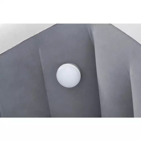 Надувная кровать 196х233х80см со спинкой, подстаканником и подсветкой, встр.насос 220В, до 300кг, Bestway 67620 BW