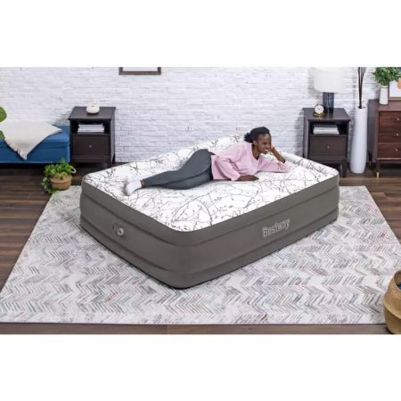 Надувная кровать 152х203х46см, встр.насос 220В, до 300кг, Bestway 67486 BW