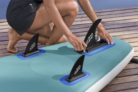 SUP-доска "Aqua Drifter " 335x84x15см , весло, рюкзак, лиш, 3 плавника, ремнабор, водонепроницаемый, Bestway 65392 BW