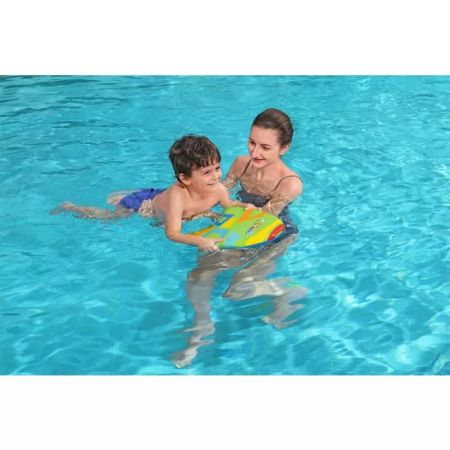 Доска для плавания 42х32х3.5см с ткан.покрытием, 3-6 лет, 2 цвета, Bestway 32155 BW