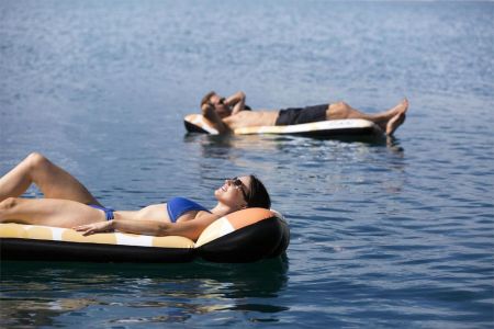 Надувной матрас для плавания 183х71см (170х62х21см) "Sunbed" до 90кг, Bestway 43109 BW