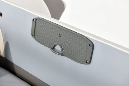 Надувная лодка "DELUXE U-TYPE 2.5m", 250х140см, алюм.вёсла, насос, сумка, до 280кг, Aqua Marina BT-UD250