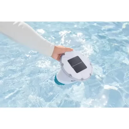Диспенсер для химикатов SolarGlow с подсветкой RGB на солн. батареях с пультом д.у., Bestway 58943 BW