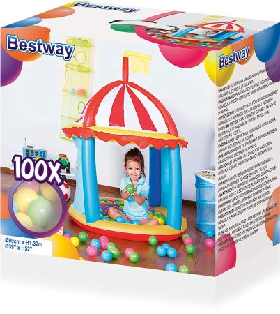 Игровой центр 99х132см "Форт" с шариками, Bestway 52195 BW