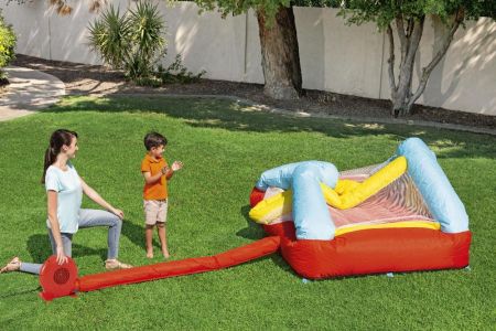 Игровой центр-батут 200x170x152см "Fisher Price" до 113кг, 3-8 лет, Bestway 93549 BW