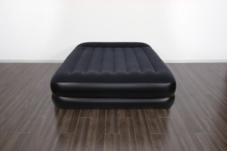 Надувная кровать 152х203х46см с подголовником, встр.насос 220В, до 300кг, Bestway 67403 BW