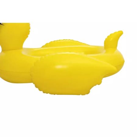 Надувная лодочка 102х99см "Желтый утенок" от 3 лет, встр.динамик со звуком, Bestway 34151 BW
