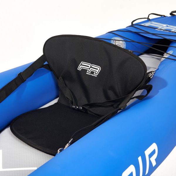 Надувная байдарка PA-AK02P 412x80см, насос, весла, сиденье, сумка, до 180кг, Aqua Marina PA-AK02P
