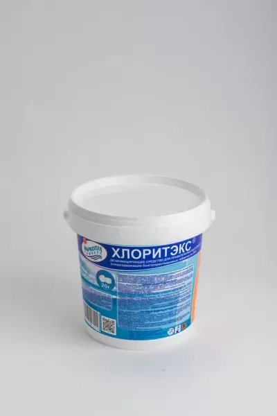 ХЛОРИТЭКС, 0,8кг ведро, табл.20гр, средство для текущей и ударной дезинфекции воды, Маркопул Кемиклс М41