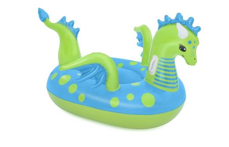 Надувная игрушка-наездник 134х142см "Дракон" с ручками, до 45кг, от 3 лет, Bestway 41476 BW