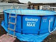 Каркасный бассейн 366х133см, фильтр-насос, лестница, Bestway 15427 BW