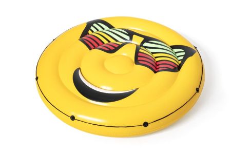 Надувной матрас-остров для плавания 188см "Смайл" до 180кг, Bestway 43139 BW