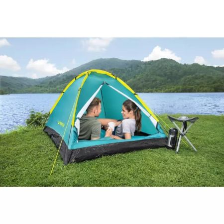 Палатка 3-местная 210x210x130см "Cooldome 3" 1 слой, 190Т polyester PA, 300мм, 110гр/м2 PE, Bestway 68085 BW
