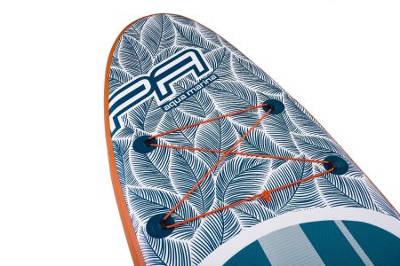 SUP-доска All-Round iSUP Tropic 10'6" 320х81х15см, насос, алюм. весло, лиш, киль, сумка, до 140 кг, Aqua Marina PA-25T320