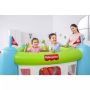 Игровой центр-батут 175х173х135см "Fisher Price" с мячами, встр.нас. 220В, до 85кг, от 3 лет, Bestway 93563 BW