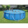 Каркасный бассейн 457х122см, 16015л, фил.-насос 3028л/ч, лестница, Bestway 56830 BW
