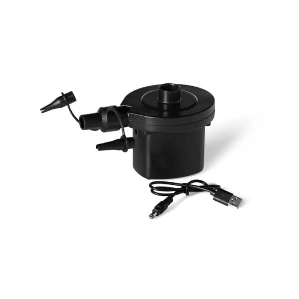 Насос электрический 4.8В на аккумуляторах, с зарядкой от USB, 3 насадки в комплекте, Bestway 62130 BW
