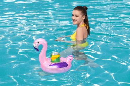 Надувной плавающий держатель для напитков "Мода" 2 вида, Bestway 34127 BW