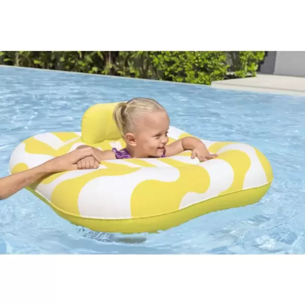 Надувная лодочка  79x79см "Волнистый квадрат", от 1 до 2 лет, Bestway 32298 BW