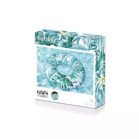 Надувной круг 119см "Тропические пальмы" 2 вида, от 12 лет, Bestway 36237 BW