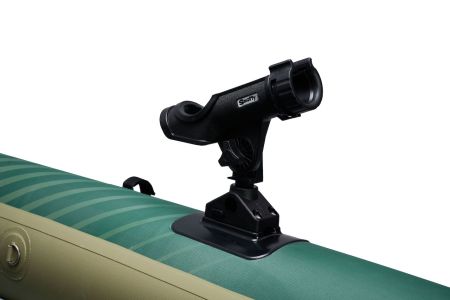 Надувная байдарка для рыбалки "Caliber Angling Kayak" 398x98см, насос, сиденье, киль, рюкзак, до 180, Aqua Marina CA-398
