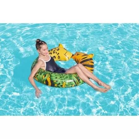 Надувной круг 109х89см "Джунгли" разъемный, от 12 лет, Bestway 36360 BW