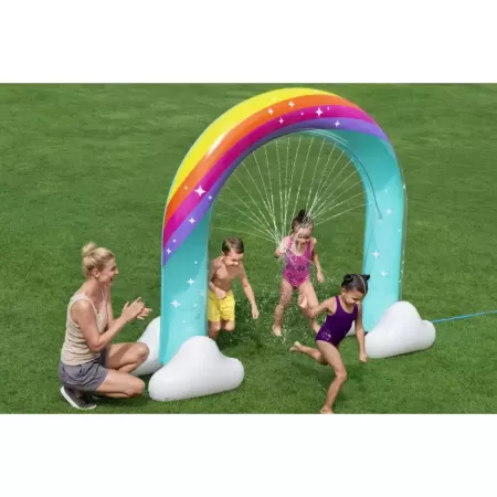Разбрызгиватель арка 221х193х71см "Jumbo Rainbow Dreams Sprinkler" , от 2 лет, Bestway 52732 BW