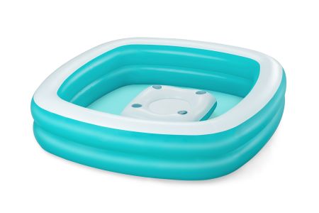 Детский надувной бассейн 218x218x48см "Sippin", 737 л, от 6 лет, Bestway 54446 BW