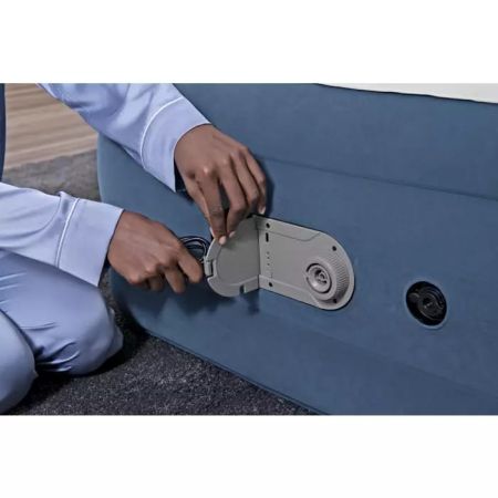 Надувная кровать 97х191х46см "AlwayzAire" встр.насос 220В с автоподкачкой, до 150кг, Bestway 6713P BW