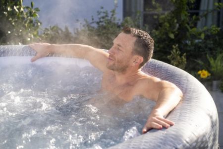 СПА-бассейн 146/196х71см "Honolulu AirJet" 916л, круглый, аэромассаж, Bestway 60019 BW