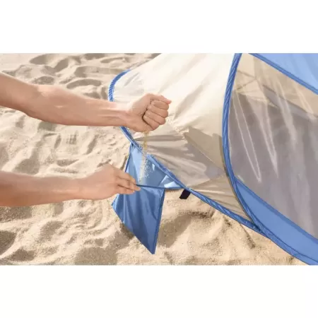 Палатка 2-местная 200х120х90см "Beach Quick 2" 1 слой, 190T polyester PU, 500мм, 110гр/м2 PE, Bestway 68107 BW