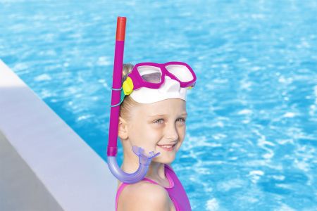 Комплект для плавания "Essential Freestyle Snorkel" от 7 лет, 2 цвета, Bestway 24035 BW