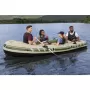 Надувная лодка "Voyager X4 Raft" 350х145см, вёсла 62064, насос 62003, до 480кг, Bestway 65156 BW