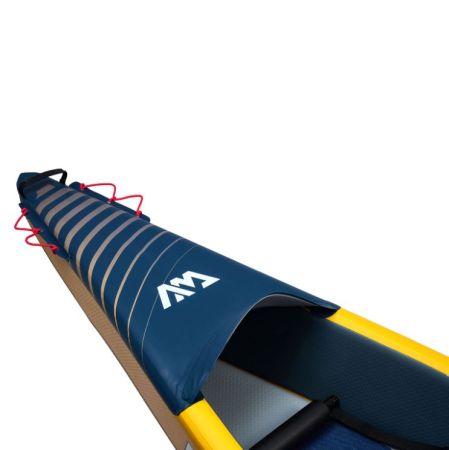 Надувная байдарка "Tomahawk AIR-K440" 440x78см, насос, сиденье, киль, рюкзак, до 210кг, Aqua Marina AIR-K 440