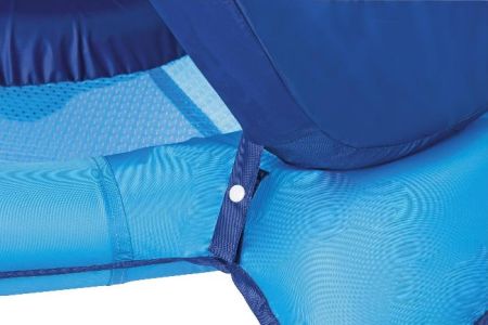 Детская лодка с сеткой и надувным козырьком 94 см, Bestway 34110 BW