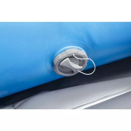 Надувная байдарка "Surge Elite X2 Kayak" 382x94х42см, алюм.весла 230см 2шт, насос 62086, до 180кг, Bestway 65144 BW