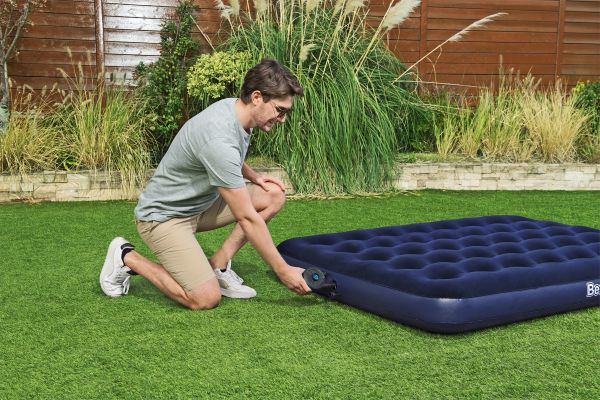 Насос электрический 6.0В на батарейках 4хLR20/D , 430 л/мин, 3 насадки, Bestway 62254 BW