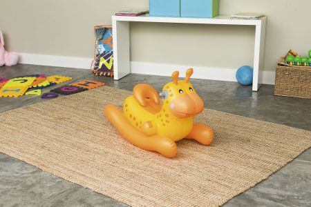 Надувная качалка 86х43х63см "Дино" и "Жираф" 2 вида, 1-3 лет, Bestway 52220 BW