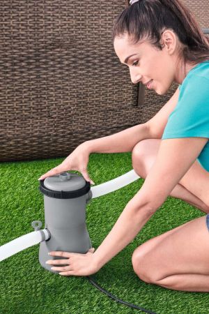 Картриджный фильтр-насос 3028л/ч, картридж II, для бассейнов от 427 до 457 см, Bestway 58386 BW