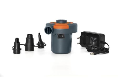 Насос электрический 12В/220В "Sidewinder AC/DC" с адаптером, 490л/м, 3 насадки в комплекте, Bestway 62142 BW