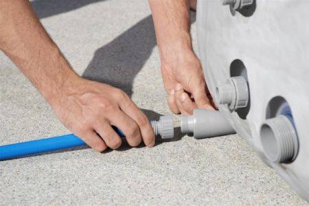 СПА-бассейн 146/196х66см "Paris AirJet" 806л, круглый, аэромассаж, Bestway 60013 BW