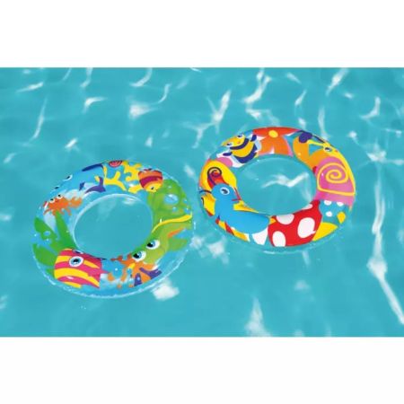 Надувной круг 56см, 3-6 лет, 2 вида, Bestway 36013 BW