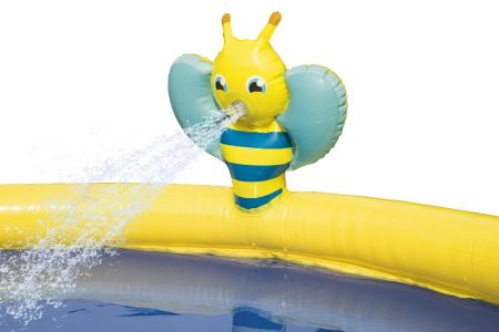 Бассейн My First Pool 152х38см с разбрызгивателем, 477л, от 2 лет, 2 вида, Bestway 57326 BW