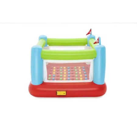 Игровой центр-батут 175х173х135см "Fisher Price" с мячами, встр.нас. 220В, до 85кг, от 3 лет, Bestway 93563 BW