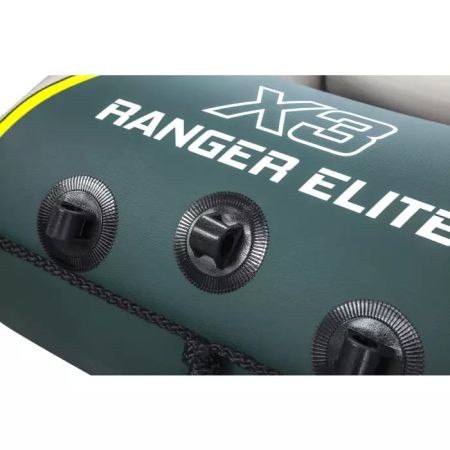 Надувная лодка "Ranger Elite X3 Raft Set" 295х130х46см, вёсла 152см, насос 62086, до 400кг, Bestway 65160 BW