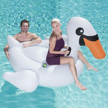 Надувная игрушка-наездник 201х160см "Лебедь", Bestway 41109 BW